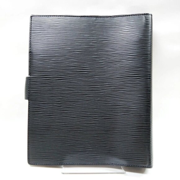Louis Vuitton LV Diary Cover Black Epi 500-071625 - Picture 2 of 9